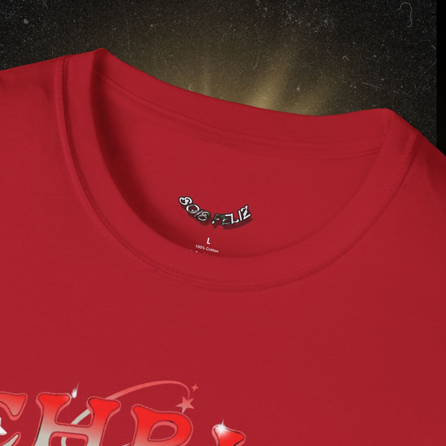 Christmas Vibe Unisex Softstyle T-Shirt with Festive Graphics