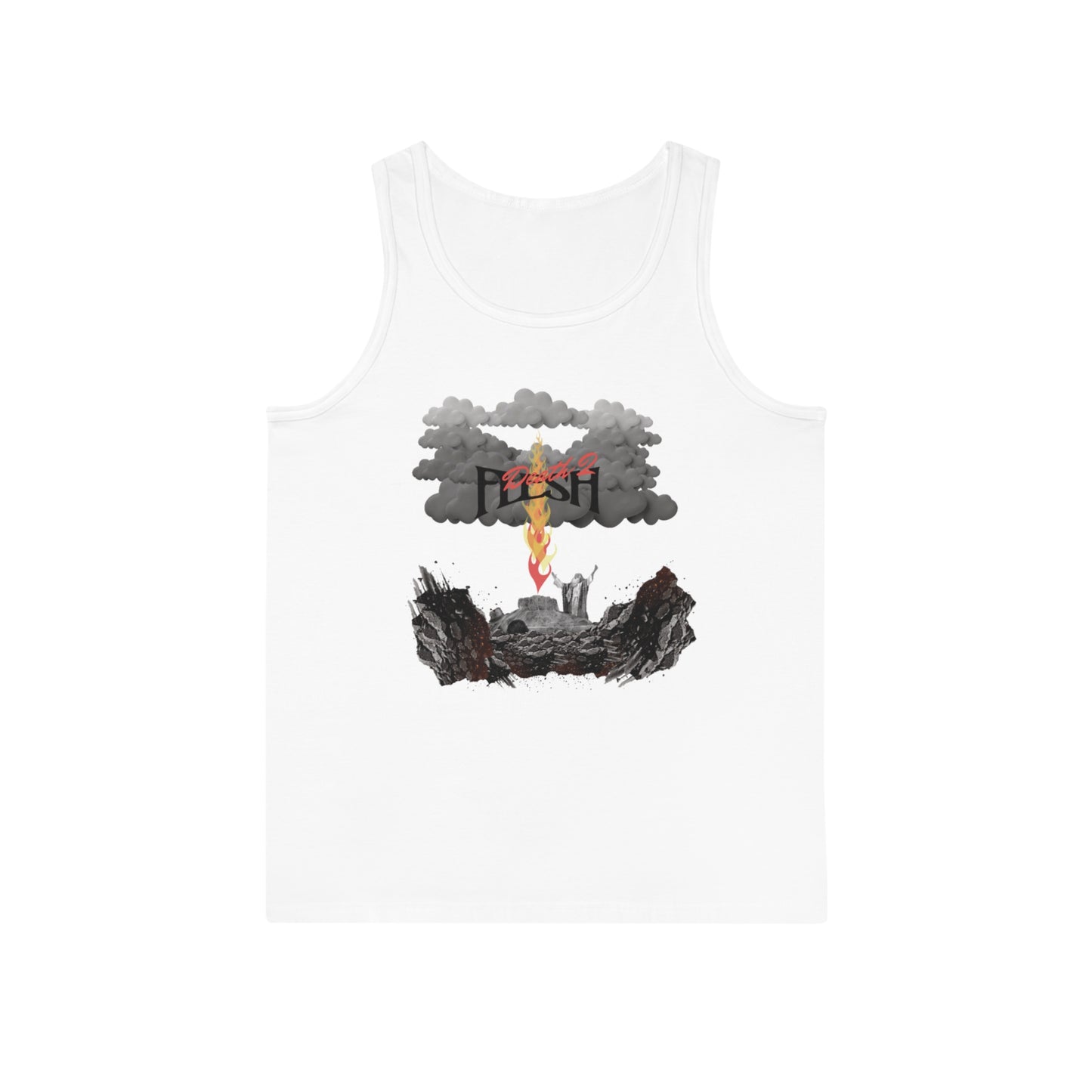 Unisex Softstyle™ Tank Top - Positive Vibes Graphic Tee for Everyday Wear